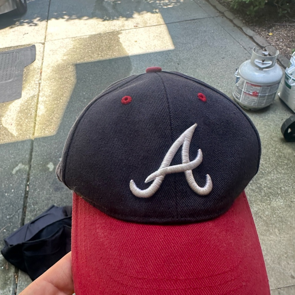 Atlanta Braves Youth Navy Blue Cap